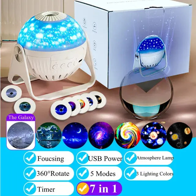 Cosmic Star LED Night Light Projector